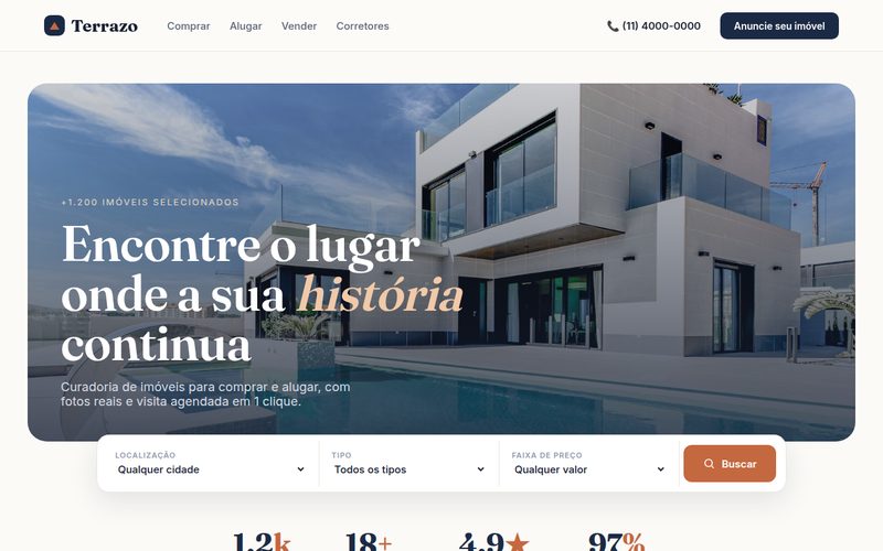 Terrazo — imobiliária