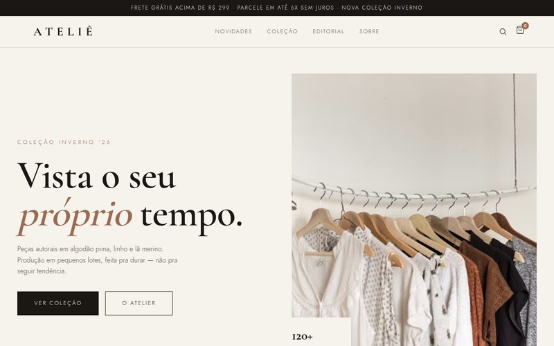 ATELIÊ — loja de roupas